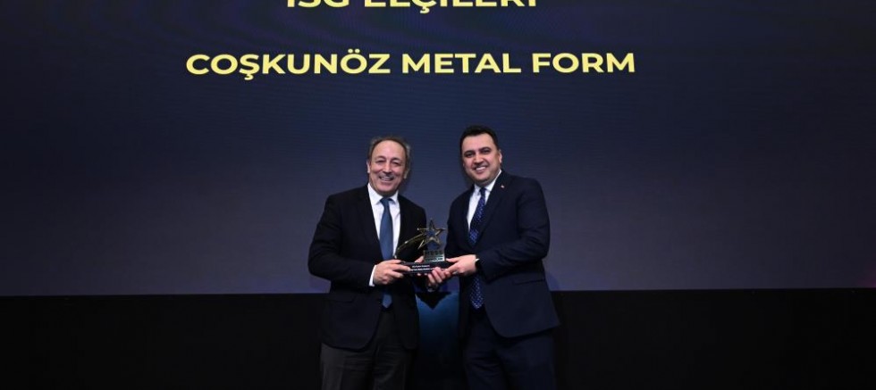 Coşkunöz Metal Form’un İSG Projesine MESS’ten ödül