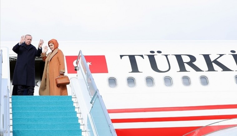 Cumhurbaşkanı Erdoğan, Suudi Arabistan’a gitti