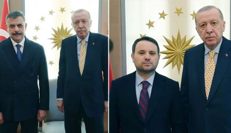 Cumhurbaşkanı Erdoğan yeni bakanları kabul etti
