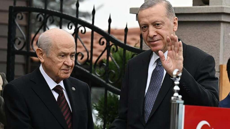 Cumhurbaşkanı Erdoğan’dan Bahçeli’ye ziyaret