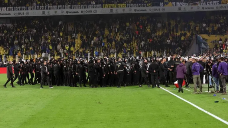 Derbide taşkınlık yapan 43 kişi hakkında işlem başlatıldı