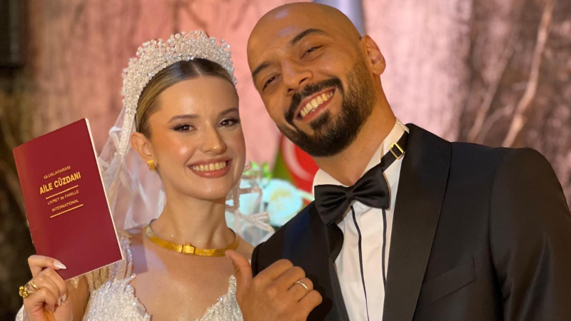 Dilşad Keleş & Ayhan Seferov: Görkemli Bir Düğünle Evlendi