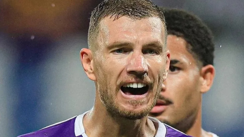 Dzeko, UEFA Konferans Ligi’nde tarihe geçti