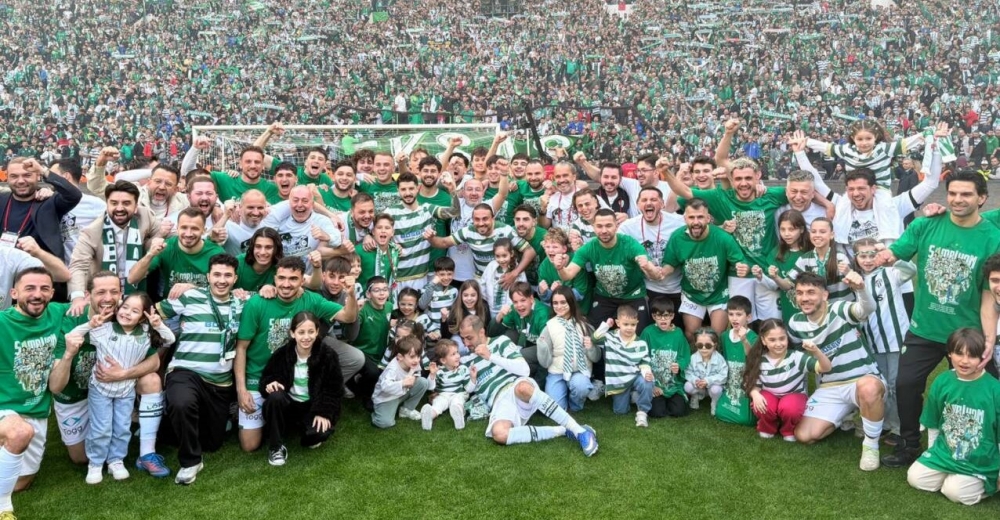 Efsane geri dönüyor; Ve Bursaspor şampiyon...