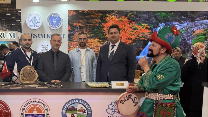 EMITT 2025 Fuarında Nilüfer'e hayran kaldılar