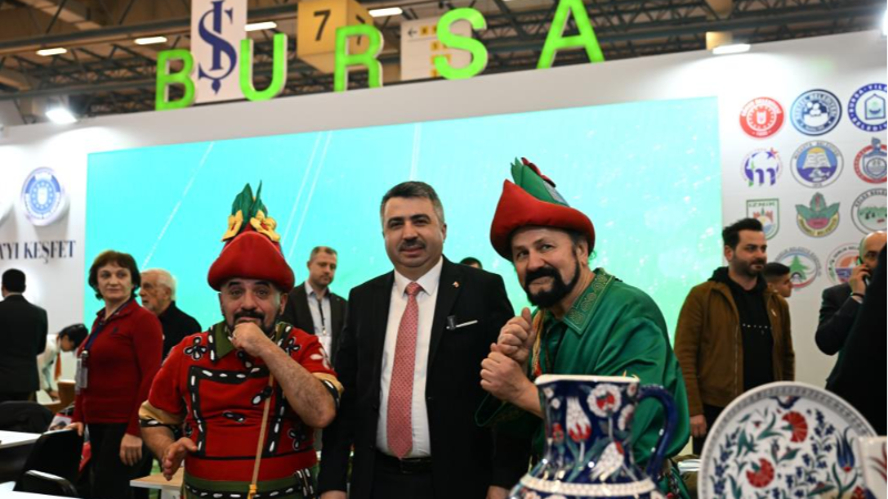 EMITT Turizm Fuarı’nda Bursa rüzgarı esti