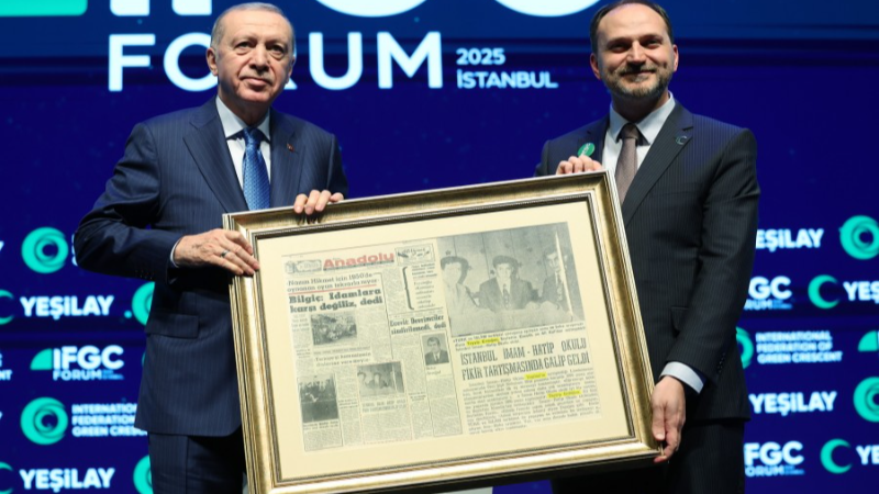 Erdoğan: 'Milli içkimiz ayrandır' dediğimiz için, acımasızca eleştirildik