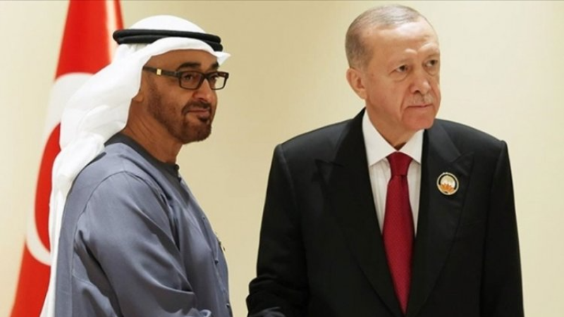 Erdoğan ve Al Nahyan, İsrail-İran gerilimini görüştü