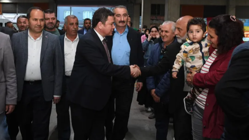 Erkan Başkan, Ramazan'da boş durmuyor, halkla bir araya geliyor