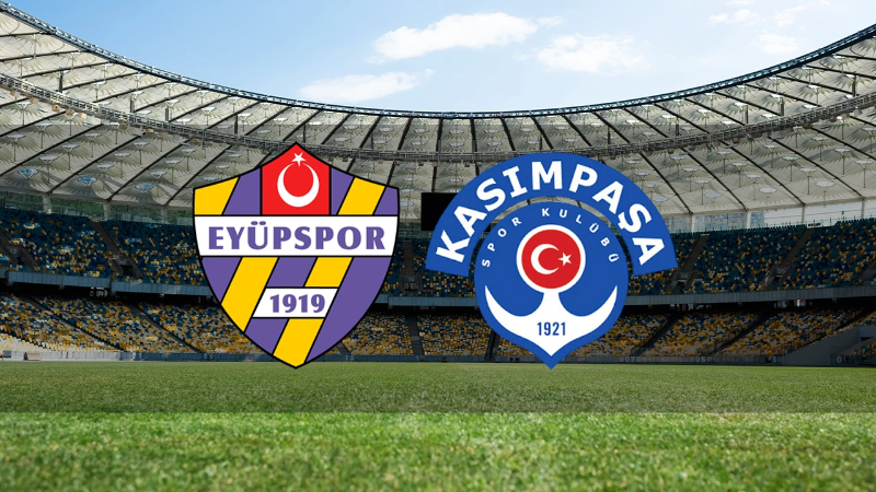 Eyüpspor - Kasımpaşa maçı ne zaman, saat kaçta, hangi kanalda?