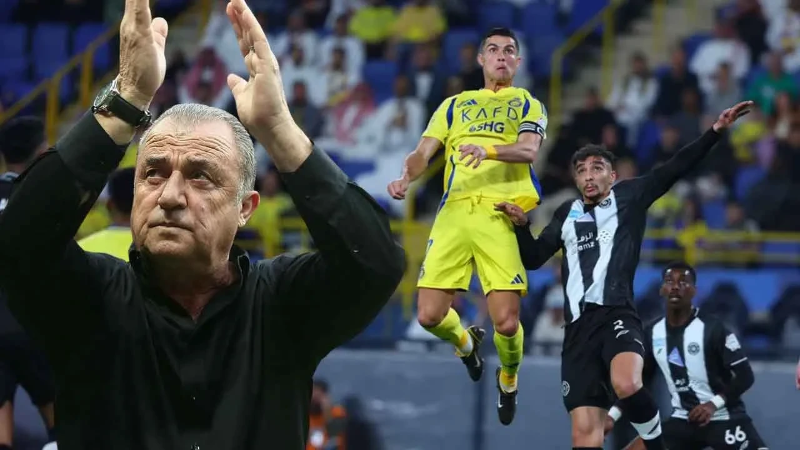Fatih Terim, Ronaldo'ya geçit vermedi