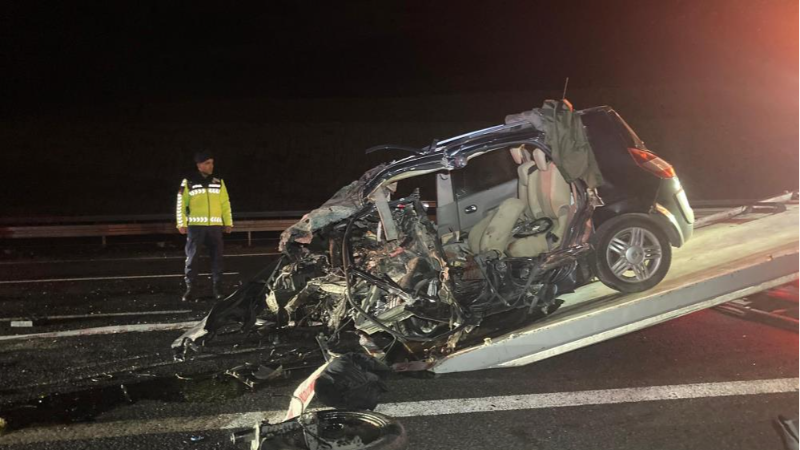 Feci kaza... Kafa kafaya çarpıştılar...