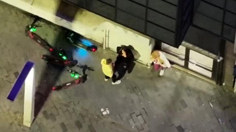 Fuhuş pazarlığı havadan tespit edildi: 27 gözaltı