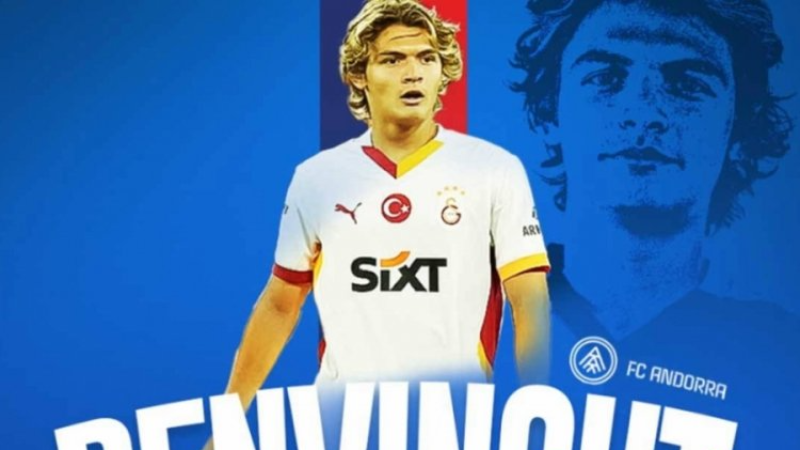 Galatasaray'da Efe Akman, İspanya'ya gitti