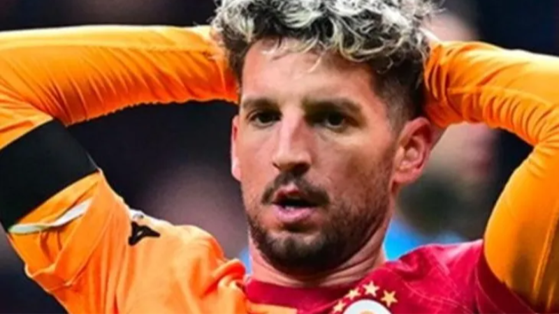 Galatasaray'da Mertens şoku