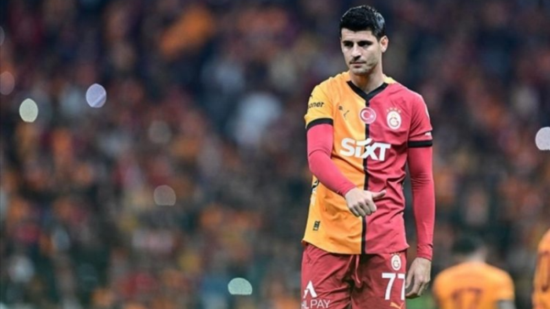 Galatasaray'da Morata gitti gider