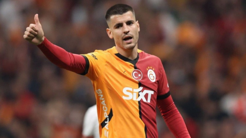 Galatasaray'da Morata yolcu