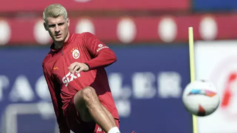 Galatasaraylı Morata'nın yeni saç rengi olay oldu