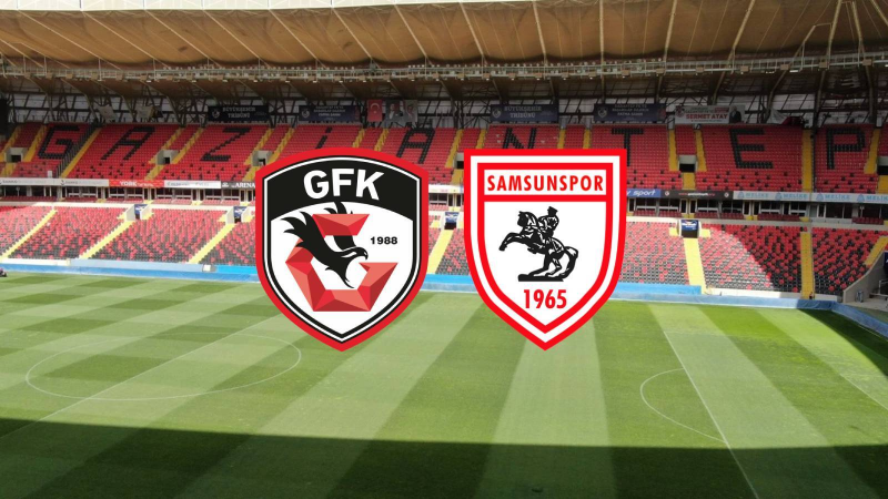 Gaziantep-Samsunspor maçı saat kaçta, hangi kanalda?