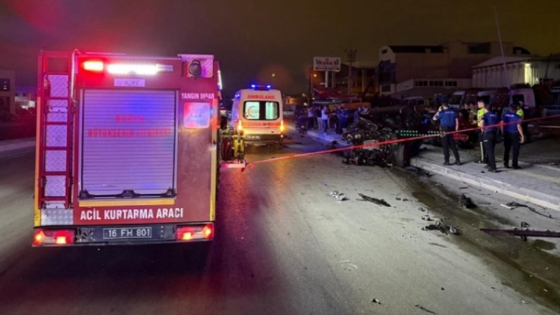 Gece yarısı Bursa'da korkunç kaza; 2 kardeşten acı haber