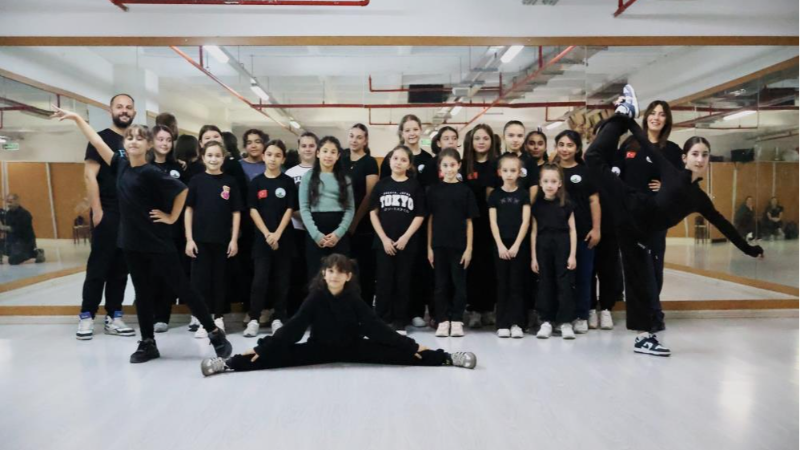 Geleceğin dansçıları Bursa Osmangazi'de yetişiyor