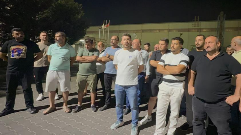 Gemlik'te liman sahasında işler karıştı!