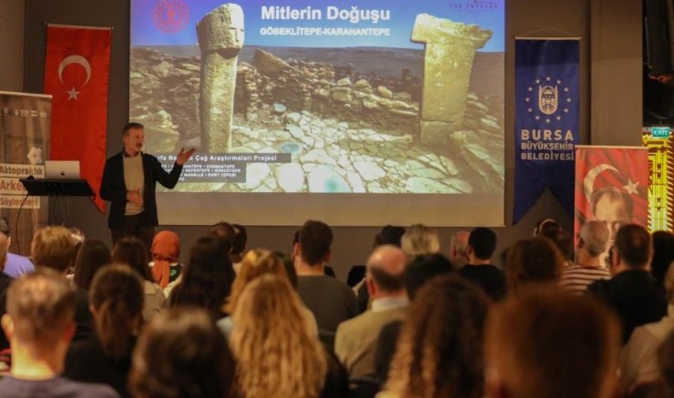 Göbeklitepe ve Karahantepe kazıları Bursa'da konuşuldu!