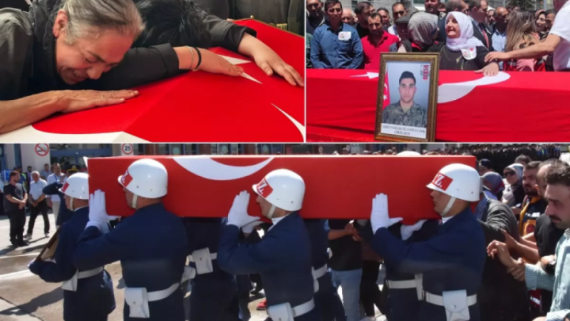 Gözyaşları sel oldu...