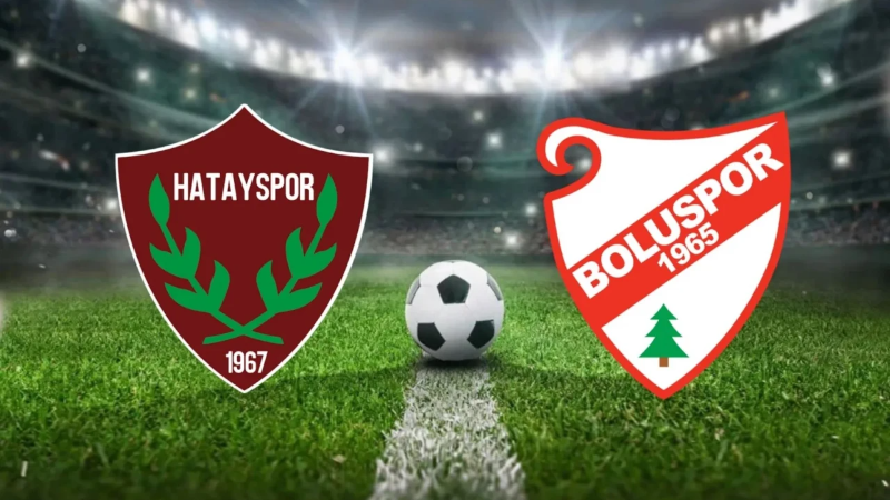Hatayspor - Boluspor maçı saat kaçta ve hangi kanalda?