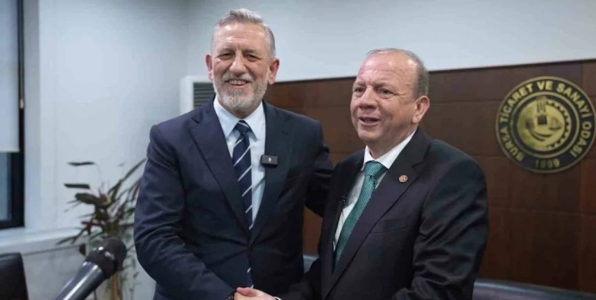 İbrahim Burkay’dan BTSO’nun yeni başkanı Matlı’ya tebrik