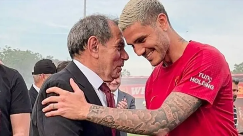 Icardi'nin imdadına Dursun Özbek yetişti