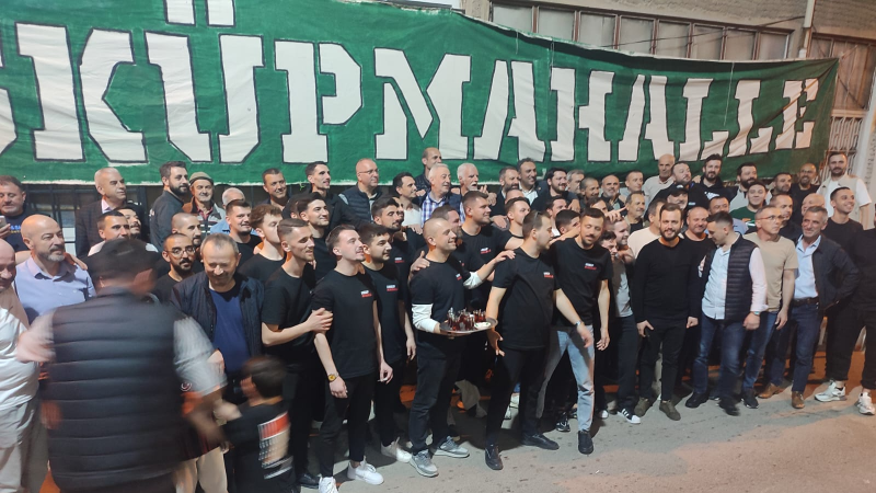 İftar organizasyonu Rumelili gençlerin işi