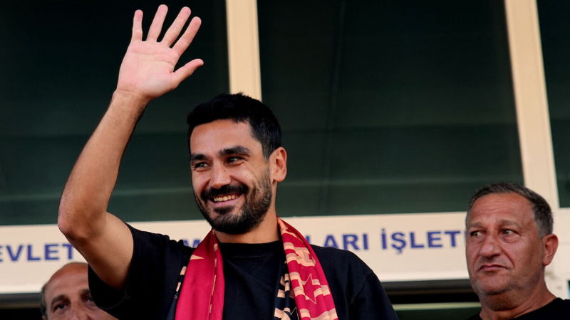 İlkay Gündoğan Galatasaray için Türkiye’de