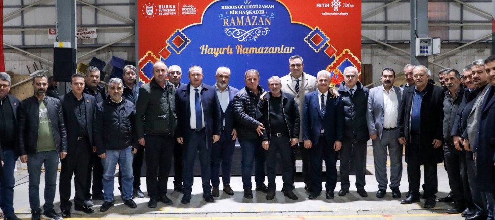 İnegöl’de Bursa Büyükşehir’le Ramazan bereketi