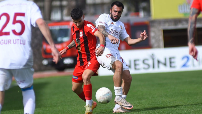 İnegölspor evinde istediğini alamadı