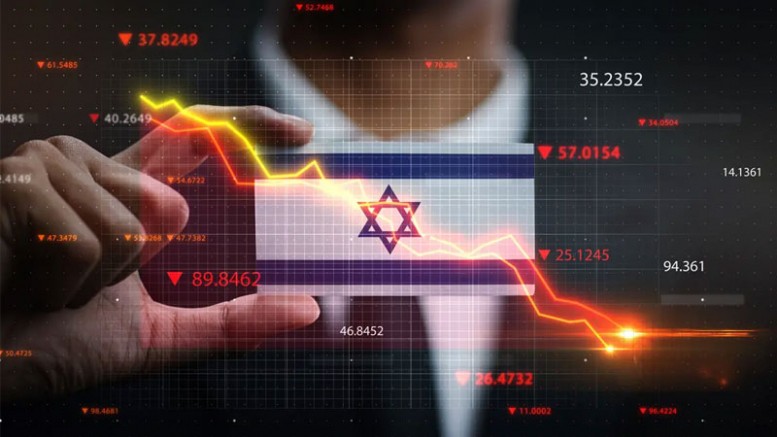 İsrail ekonomisinde büyük çöküş