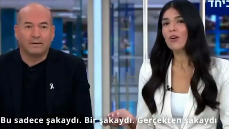 İsrailli sözde gazeteci bakın nasıl U dönüşü yaptı!