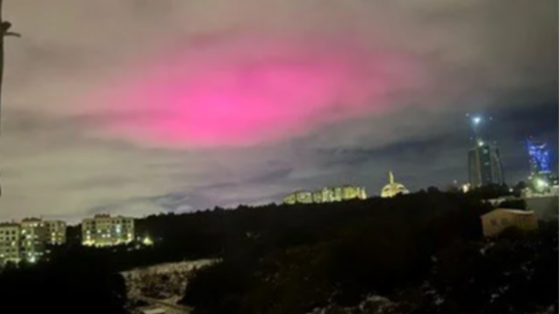 İstanbul'da pembe bulut şaşkınlığı: Ne anlama geliyor?