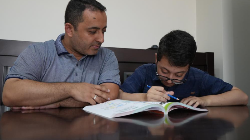 İşte azmin zaferi; LGS'den tam puan aldı