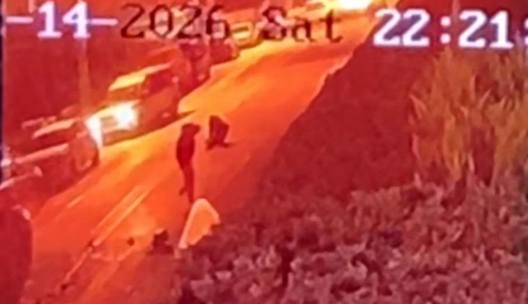 İşte Bursa'da kaza anı; 2 yaralı...