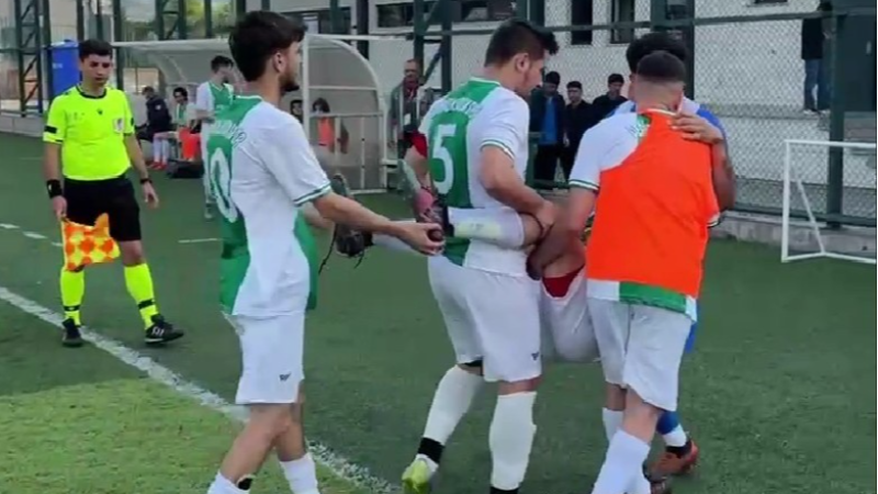 İşte Bursa'da amatör futbolun hali! Sedye yok, sağlık görevlisi yok...