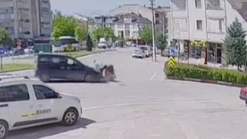 İşte Bursa'daki korkunç kazanın görüntüsü