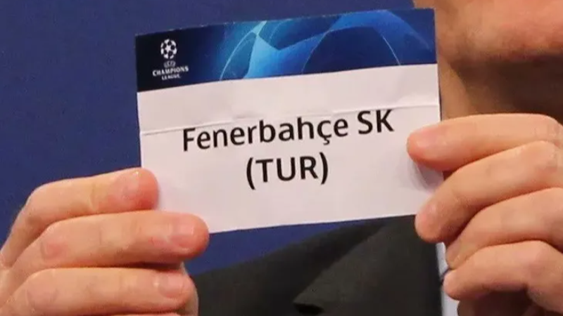 İşte Fenerbahçe'nin Şampiyonlar Ligi'ndeki rakibi