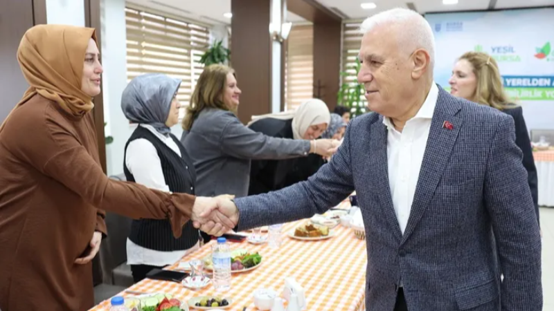 Kadın emeğiyle 'Yeniden yeşil Bursa'