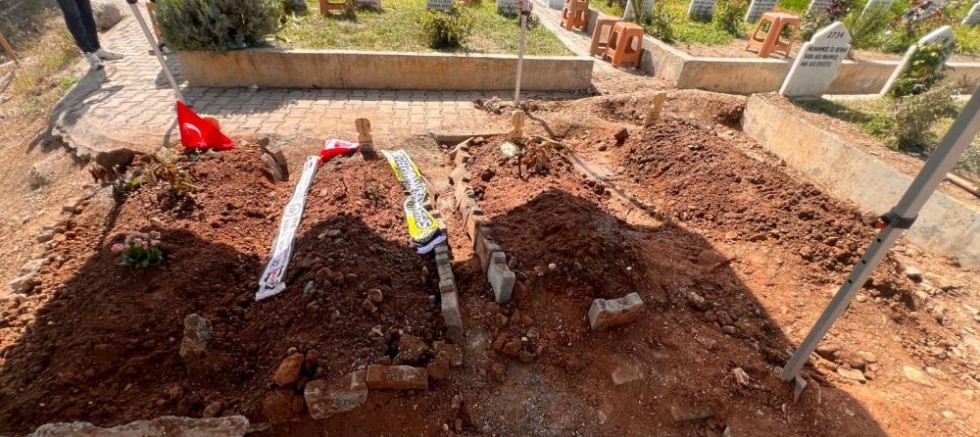 Kahramanmaraş'ta yürek yakan fotoğraf!