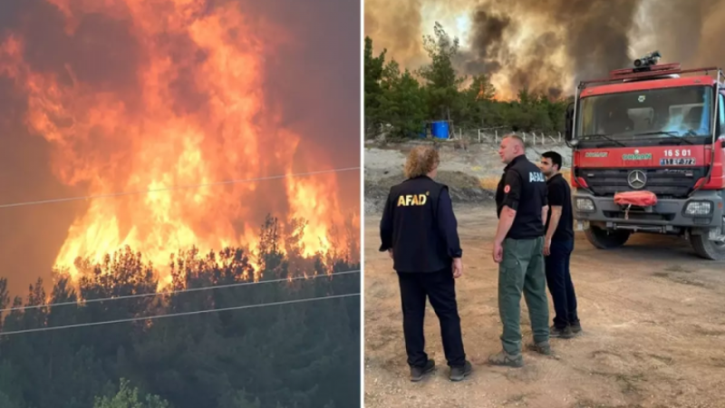 Karabük alev alev yanıyor; 14 köy tahliye edildi...