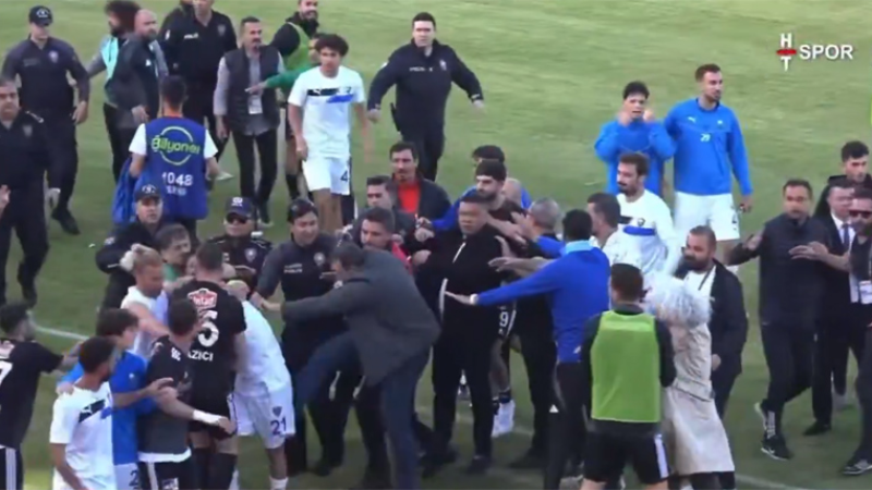 Karacabey'e yazık oldu; Maç sonu olay çıktı