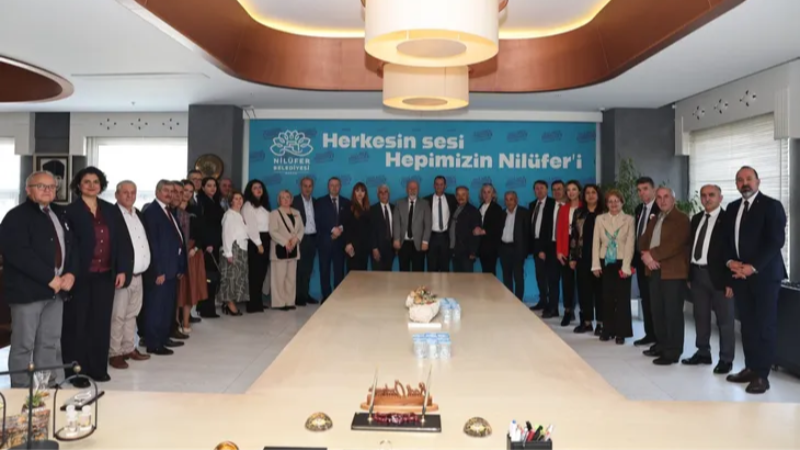 Kardeş şehir Peja’dan Bursa Nilüfer Belediyesi'ne ziyaret