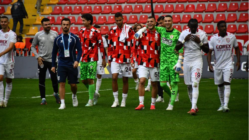 Kayseri'de Samsunspor güldü!