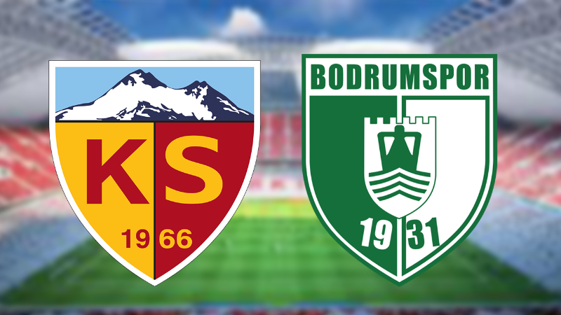 Kayserispor - Bodrum FK maçı  saat kaçta hangi kanalda?